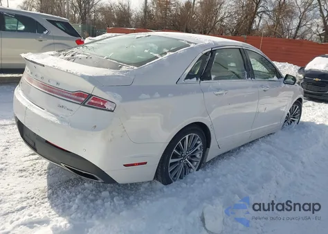 2017 Lincoln Mkz Select из США, поврежденный, VIN 3LN6L5D93HR606682